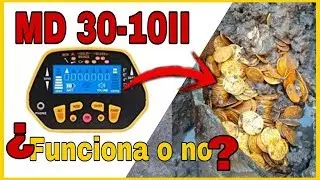 Detector de metales MD 30-10II EN ESPAÑOL