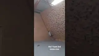 hard woody board problem #bouldering #climbing #fingerstrength #crimps #boulder #shorts