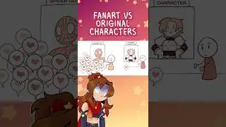 Beating the fanart curse | #art #shorts #originalcharacter
