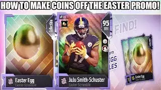 HOW TO MAKE COINS OFF THE EASTER PROMO! EASTER SCRAMBLE TIPS! | MADDEN 18 ULTIMATE TEAM