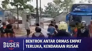 Ormas Pemuda Pancasila Bentrok Lawan Ormas GRIB | Buser