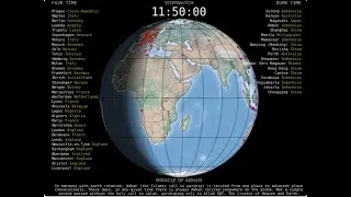 Prayer call recited 24 hours non stop across the globe