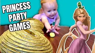Princess Birthday Party Games for Girls (Rapunzel)