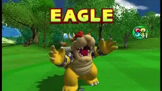 Automatic Mario Golf Toadstool Tour Tournament Lakitu Cup w/ Bowser
