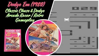 Dodge 'Em (1980) - Classic Chase & Dodge Arcade Racer | Retro Gameplay