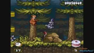 1994 Adventures of Yogi Bear (SNES) Game Playthrough Retro game