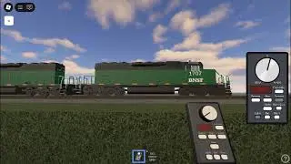 BNSF 1707 on ROBLOX: Southline District RO-Scale.