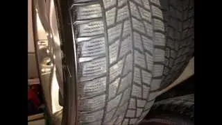 4x Bridgestone Blizzak LM-22 255/40R19 snow tires + 4x 19