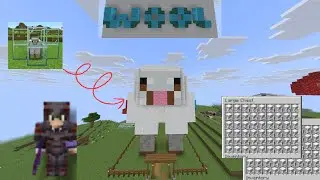 🐑 Minecraft Wool Farm + Giant Sheep Build | Unlimited Wool Farm Tutorial