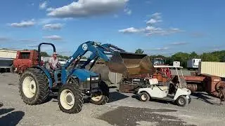 NH Bush Hog Loader