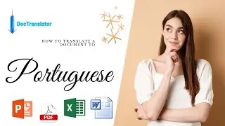 How to translate a document to Portuguese for FREE | DocTranslator.com
