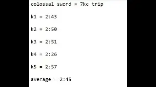 colossal blade is barely better than dragon mace at sarachnis