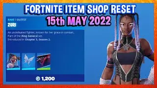 *NEW* ZURI SKIN! (Fortnite Item Shop Reset 15th May 2022)