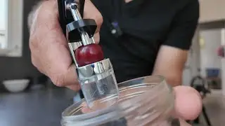 See How the OXO Good Grips Cherry Pitter Really Works