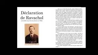 Audiothèque Loïc 2 - Déclaration [interdite] de Ravachol à son procès (anarchiste)