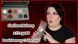 Shellwe Makeup xFreya86 Punk Bunny Collection - Review and Looks