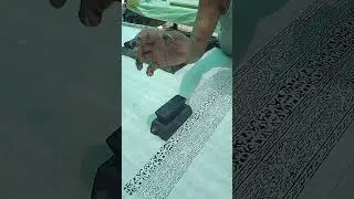 Process of Dabu Dicharge Block Printing