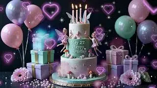 May 27 - The Most Beautiful Happy Birthday video Ever! | 🎂 Special Wishes Just for You