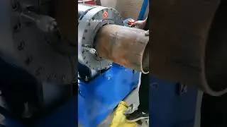 245mm round tube swaging machine