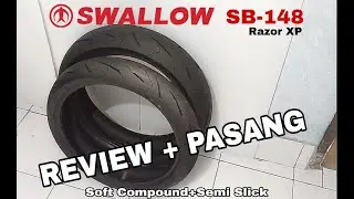 Review dan Pasang Ban SWALLOW Pro Series SB-148 Razor XP di CBR150R !