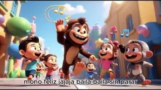 &ldquo;Mono Feliz (5 veces)&rdquo; #Canci&oacute;nInfantil #MonoFeliz #M&uacute;sicaParaNi&ntilde;os #Ni&ntilde;osFelices