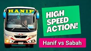 High-Speed Action! 🔥 | Top Speed Bus Race | Extreme Overtaking Skills! | Ultimate Speed Battle