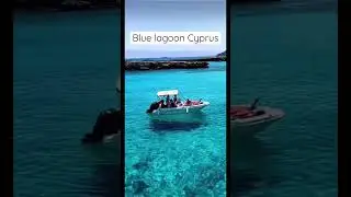 Blue Lagoon Cyprus 🏖️ 🛥️ #shorts #ytshorts #vlog