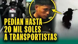 Cayeron extorsionadores de transporte en Lima Sur: Trabajarían para 