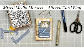 MMM Altered Card Play - December  #mmmalteredcardplay