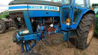 1977 Ford 7700 Load Monitor 4.4 Litre 4-Cyl Diesel Tractor (97 HP)