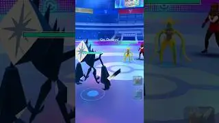 ✨ S Necrozma  VS  ✨ S Deoxys Battle in #pokemongo #deoxys #necrozma