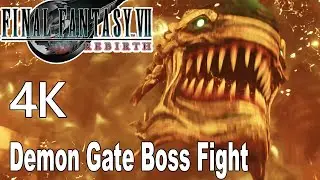Final Fantasy 7 Rebirth Demon Gate Boss Fight 4K