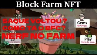 #blockfarm #bfc #nft BLOCK FARM - J&Aacute; PODE PLANTAR? VOLTOU A PAGAR? SAQUE LIBERADO!