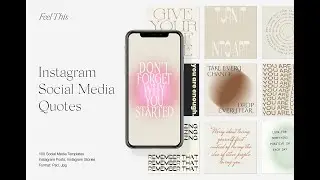 Download Instagram Social Media Quotes ll Stock Graphics