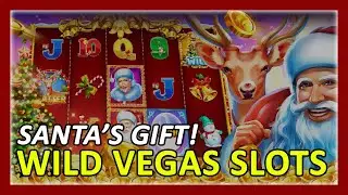 Wild Vegas Slots Gameplay Walkthrough | Santa's Gift Slot Machine (Android)