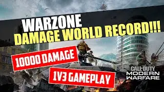 WARZONE DAMAGE WORLD RECORD! 10k DAMAGE | МИРОВОЙ РЕКОРД В WARZONE ПО УРОНУ! 10К УРОНА