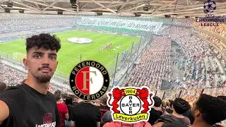 MACHTDEMONSTRATION VON LEVERKUSEN ⚫️🔴Unglaubliche Stimmung 🔥|Feyenoord Rotterdam vs Bayer Leverkusen
