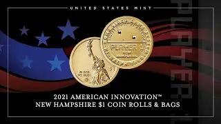 The 2021 American Innovation $1 Video Game Coin Featuring New Hampshire Drops Tomorrow At Noon ET.