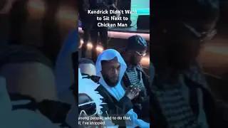 Whose Idea Was It To Sit Kendrick Next to Chicken Man?  Dave Free Switch Seats to Save Him🙂🙏