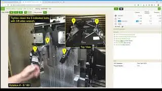 Digital Work Instructions for Machine Setup and Cleaning