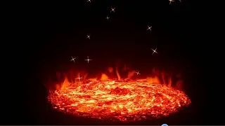 Unreal Engine 5.7 preview: Lava Cave fire vfx animation. 初学者虚幻5.6 : 熔岩洞穴火焰特效动画