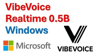 Установите лучшую модель преобразования текста в речь для Windows &mdash; VibeVoice Realtime 0.5B на Wi...
