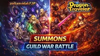 Summons & Guild War Battle - Dragon Traveler