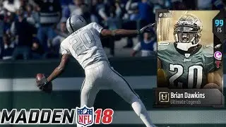 БРАЙАН ДОКИНС &mdash; ГЛАВНАЯ ЛЕГЕНДА! | НЕ БРОСАЙТЕ ЕГО! | ГЕЙМПЛЕЙ MADDEN 18 ULTIMATE TEAM