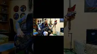 Bass guitar recording for the new Violent Omen album in progress! #metal #thrashmetal #bass