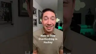 How to Stop Overthinking in Hockey #hockey #hockeymindset #hockeyplayers