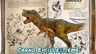 Boynuzlu...|Carno Evcileştirme|ARK:Ultimate Survival Edition #ark #dinosaur #carnotaurus