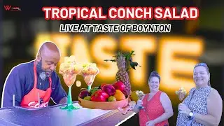 Откройте для себя островные вкусы с тропическим салатом из морских улиток | Свежий, насыщенный и ...