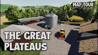 &ldquo;THE GREAT PLATEAUS&rdquo; FS19 MAP TOUR | NEW MOD MAP Farming Simulator 19 (Review).