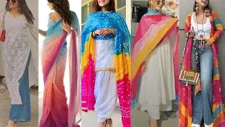 Holi Festive Outfit ideas for Girls/Holi Special Outfit Ideas 2025/Latest White Holi Dress Design